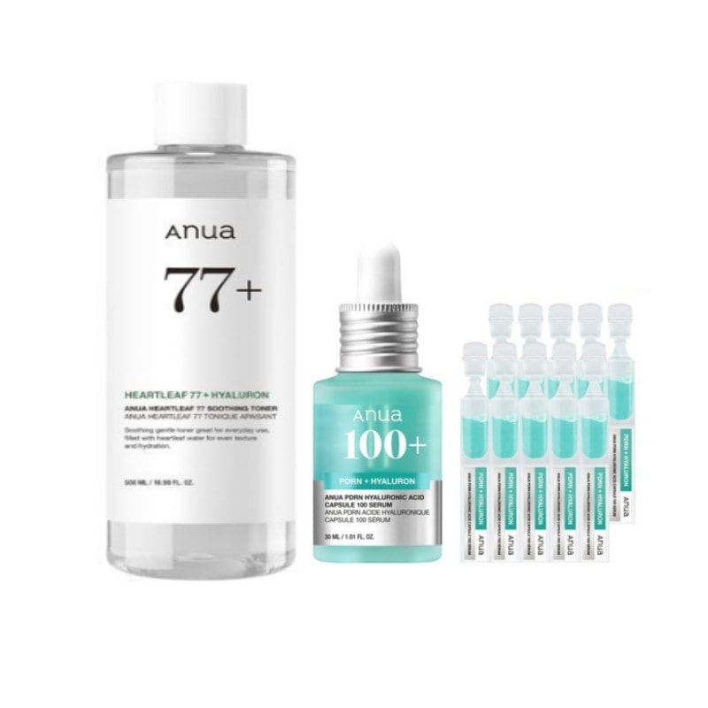 ドクダミ77%スージングトナー, 500ml.1個+ピーディーアールエヌ ヒアルロン酸カプセル 100セラム 30ml +涙セラム1mlx10ea 6,746円