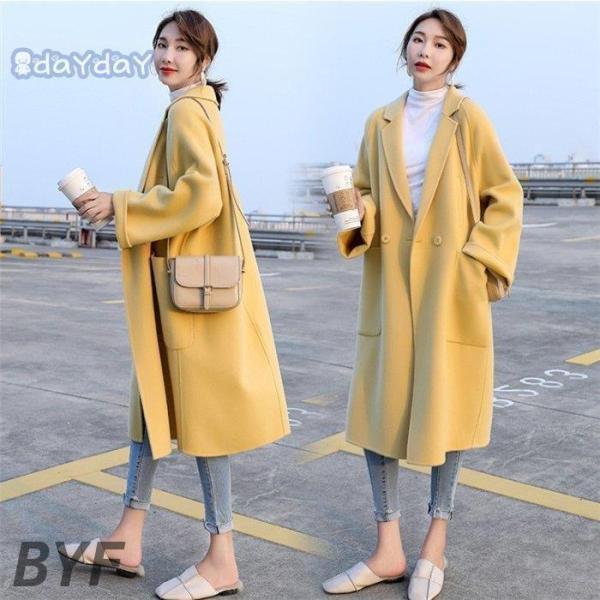 チェスターコート トレンチコート レディース 秋 冬 ロングコート アウター 大きいサイズ 着痩せ お洒落 上品 大人 無地 30代 40代 体型カバー 通勤 OL きれいめ