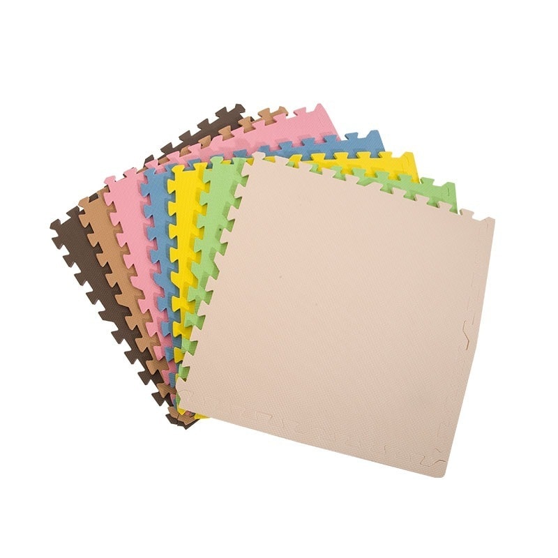 【国内即日発送】ジョイントマット 大判60cm 3畳 16枚 厚手 2cm おしゃれ EVA高品質 防音断熱 安心のノンホル 転倒防止 サイドパーツ付き