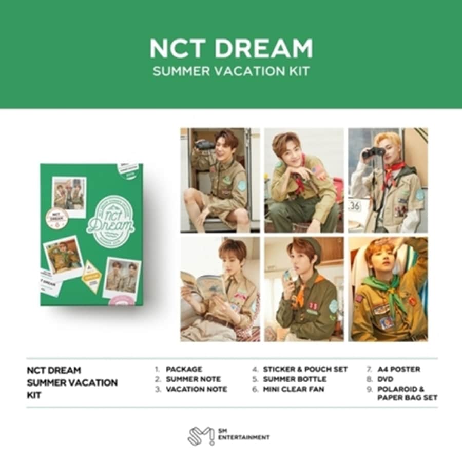 [未開封新品] (NCT DREAM) - 2019 NCT DREAM SUMMER VACATION KIT