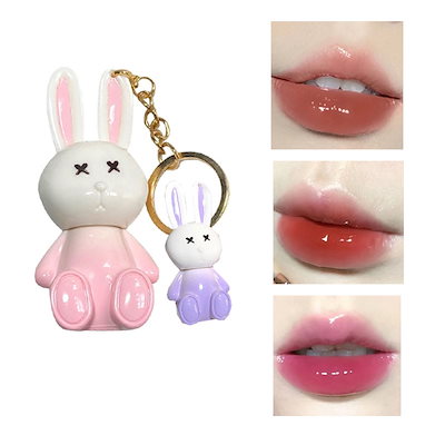 Qoo10] Gege bear 「可愛い」 ウサギモイストリップグロス