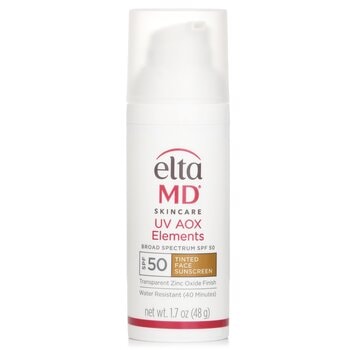 EltaMD UV AOX エレメンツ ティンテッド ミネラル フェイス サンスクリーン SPF 50