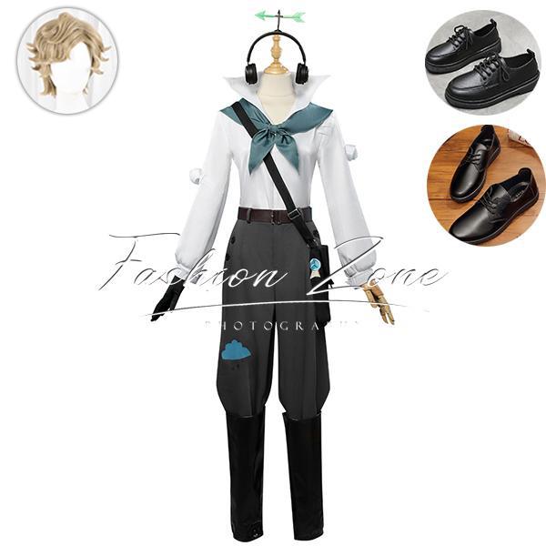 激安販売!IdentityV 第五人格 風 気象学者 ウェンディ・フート コスプレ衣装 ウィッグ 靴 cosplay ハロウィン 演出服 変装