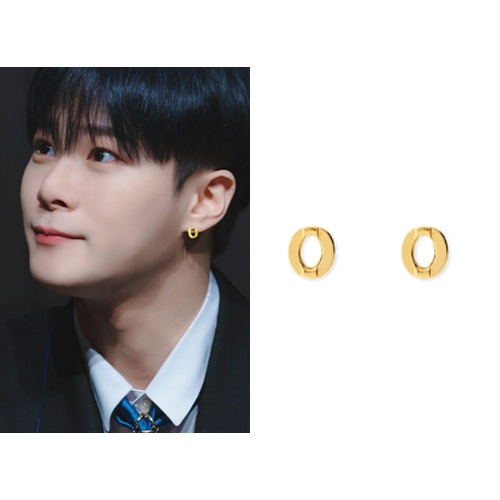 [ASTROムンビン着用] マリリンボールドワンリンクイヤリング/韓国人気ブランド 韓国人気ファッション 人気ジュエリー