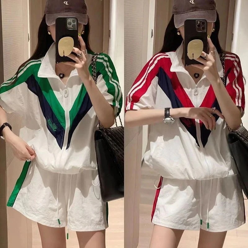 2点セット レディース tシャツ上下セット 半袖 レディース セットアップ レディース 日焼け止めブラウス母の日 記念日プレゼントパジャマ 母の日ギフト セットアップ春服 夏 半袖 4,674円