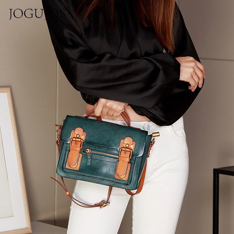 高品質復古本革キャリーバッグスミニショルダーバッグ斜めがけトートバック韓国ファッションカバンかばん バックパック レディース 母の日