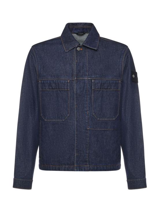 STONE ISLAND Men Jacket L1S144100006 S00J7VJ201 BLUE RINSE