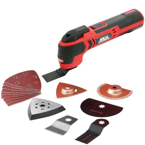 SK11(エスケー11) 10.8Vマルチツール本体 アクセサリー7点付属 バッテリー・充電池別売