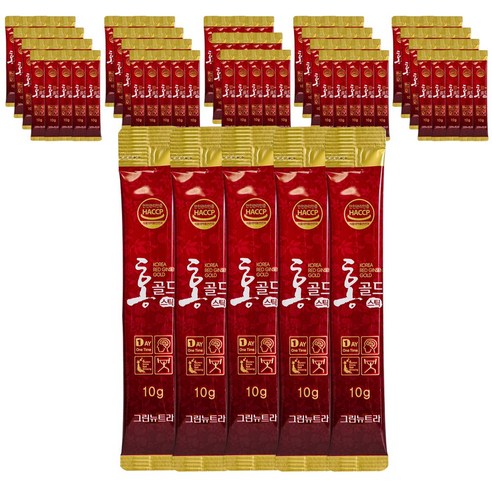 紅金6年根鎮静紅参スティック紅参錠10mlx100個