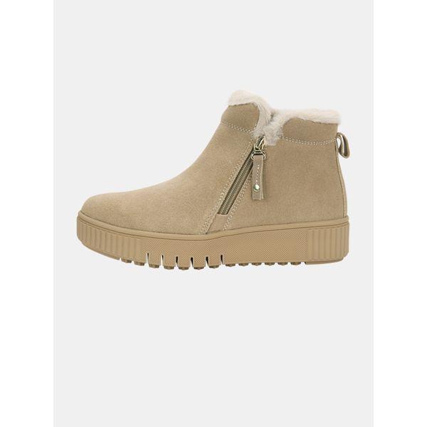 女性アンクルブーツ防寒裏地スエードブーツSQS439_P412582388