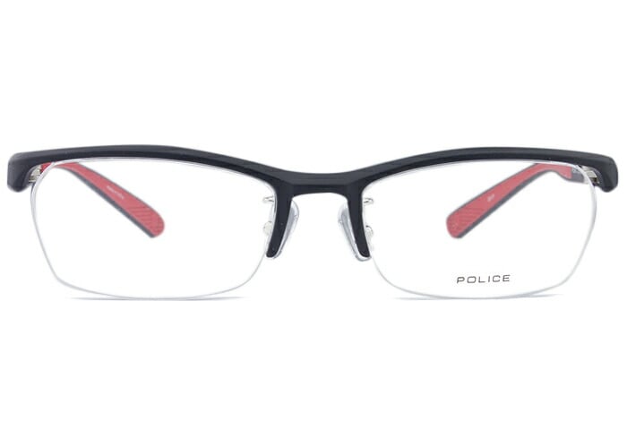 ポリス POLICE vplb97j 02kw po2 マッドブラック/マッドレッド メガネ めがね 眼鏡 8,030円