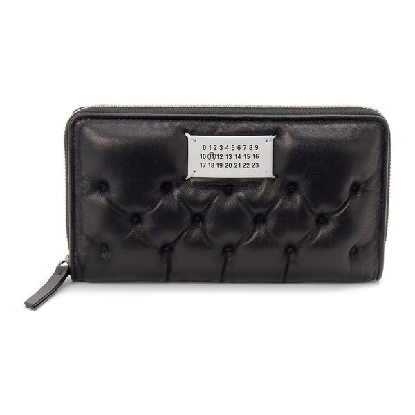 メゾンマルジェラ 長財布 ブラック SA1UI0030 P6434 T8013 AROUND ZIP WALLET BLACK 並行輸入品