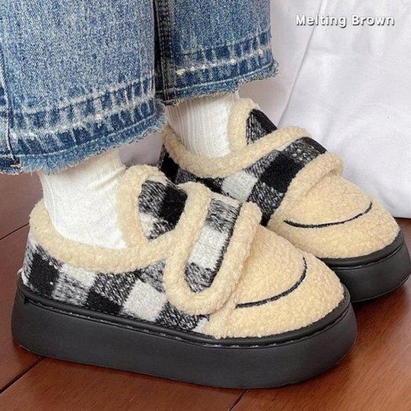 レディース冬スニーカー ぬいぐるみシューズ SS76