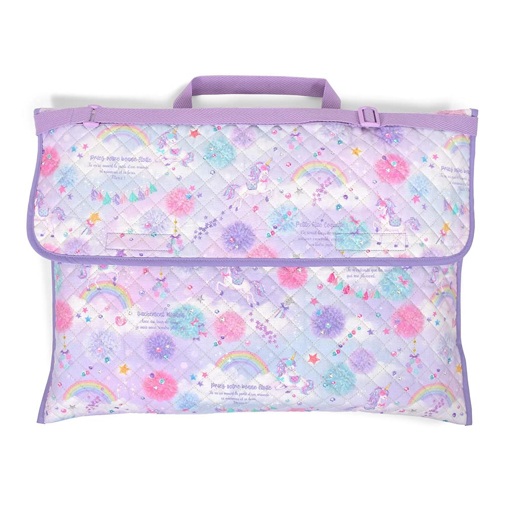 COLORFUL CANDY STYLE 防災頭巾カバー 女の子 小学生 背もたれ 座布団 おしゃれ ユニコーンファンタジー N4765000