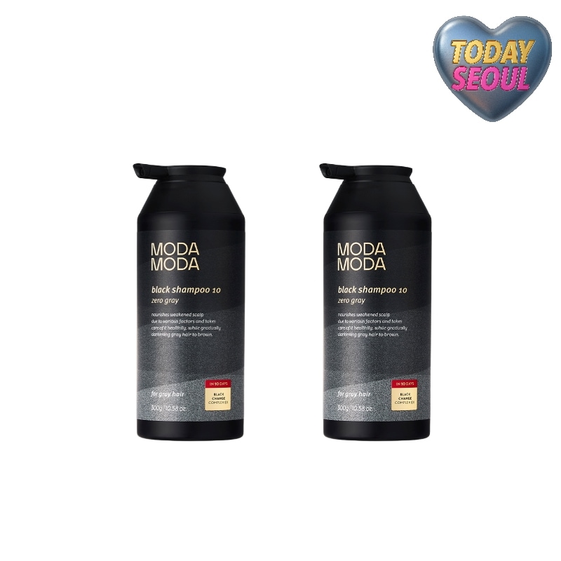 ゼログレーブラックシャンプー10 300g+ 300g