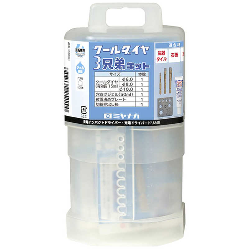 ミヤナガ　クールダイヤ 3兄弟キット1　DGBOX1