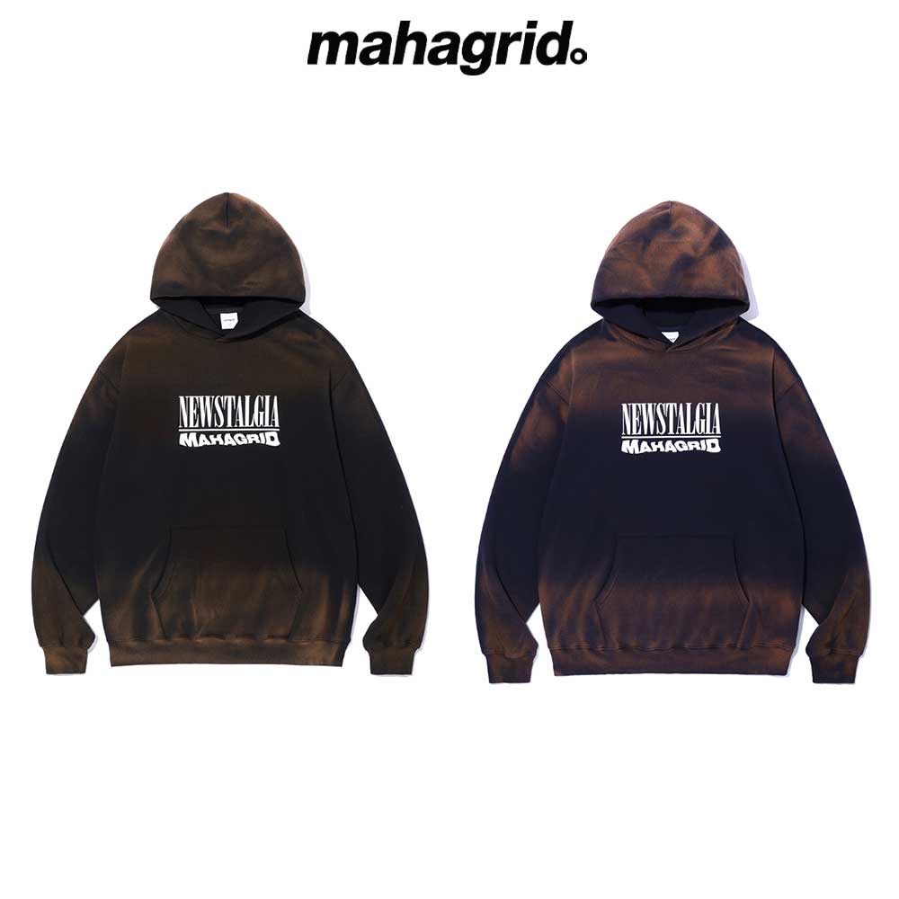 [mahagrid] NEWSTALGIA SUNFADED HOODIE