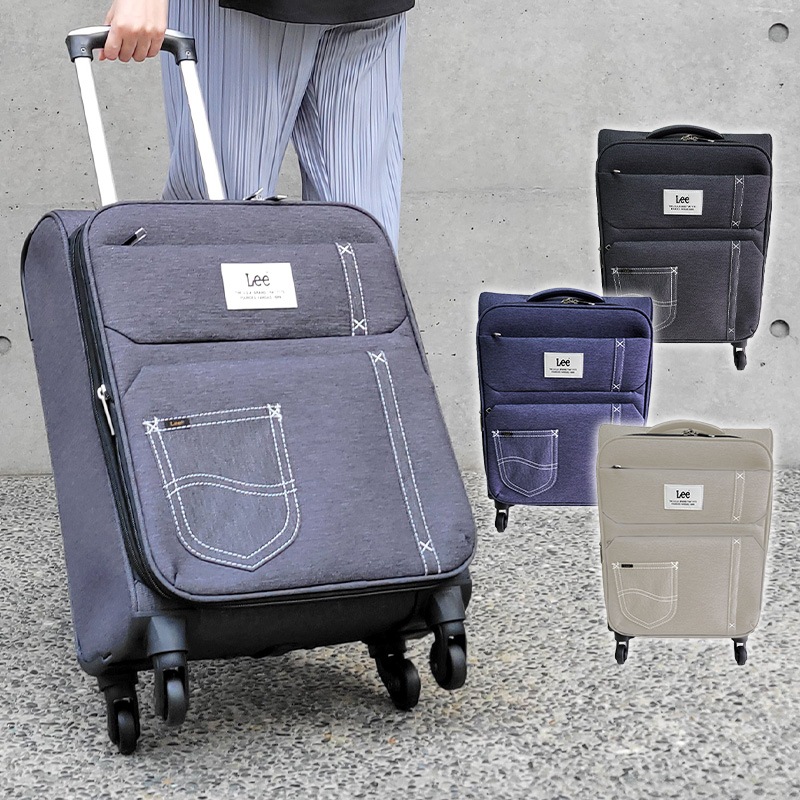 レディース メンズ キャリーケース 35L 41L 軽量 機内持込 撥水加工 デニム調