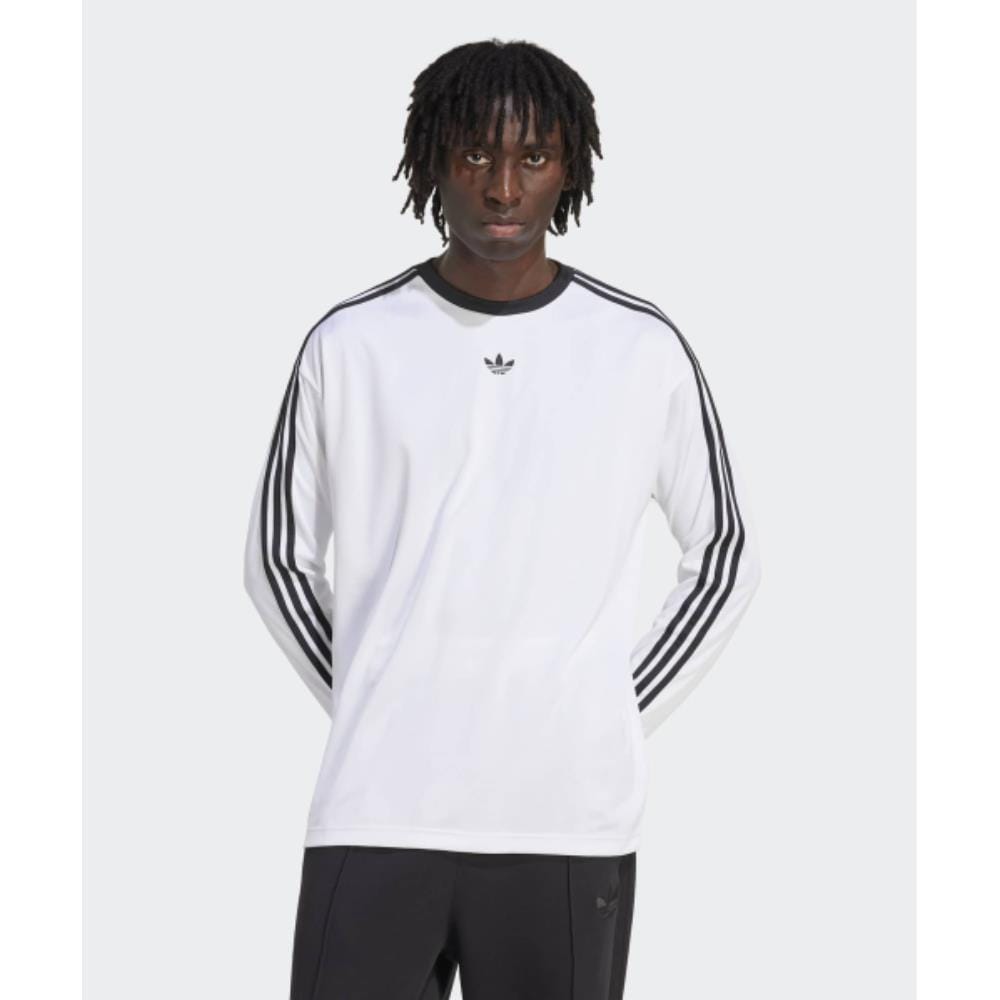 adidas Jacquard long sleeve jersey white JX1519