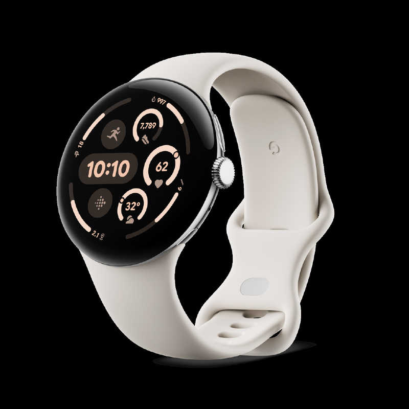 au　スマートウォッチ Google Pixel Watch 3 45mm ポーセリン　R24GR09A
