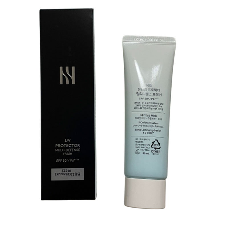 ユーブプロテクターマルチディフェンスフレッシュサンクリームSPF50+ PA++++, 50ml, 1個