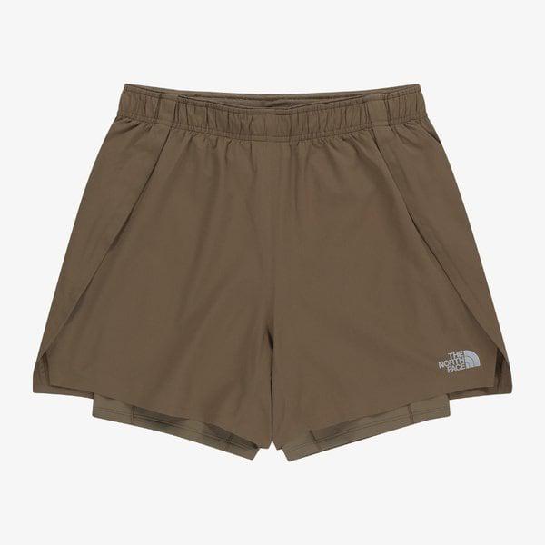 [公式] NS6NR50K ホワイトラベル スピードオン 2IN1 ショーツ LIGHT BROWN