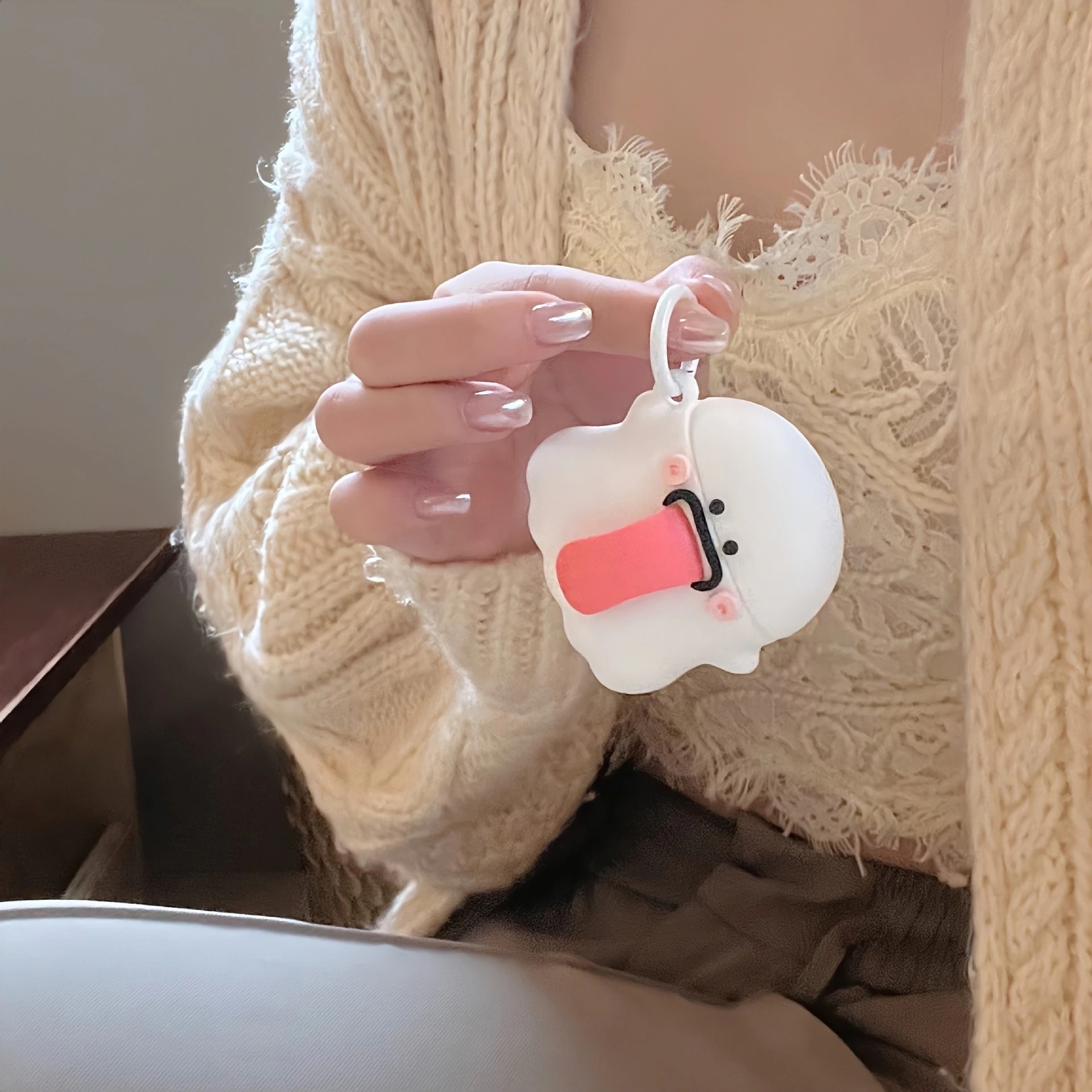 【20点セット】【送料無料】舌を出す顔のない男airpods pro 2アップルワイヤレスBluetoothイヤホンカバー1234世代ソフトケース