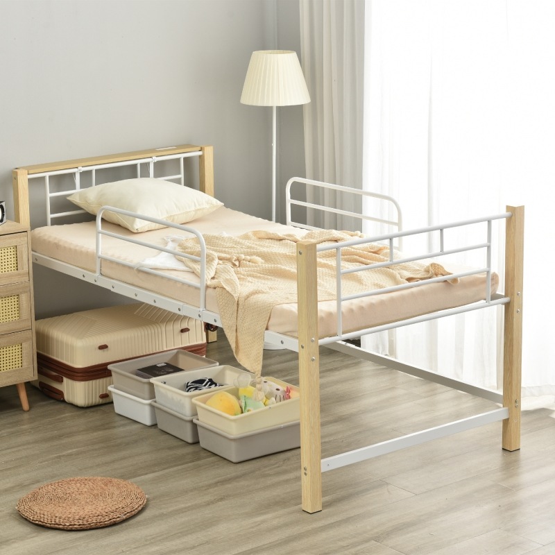 WHITE 家具・インテリア 二段ベッド パイプベッド 子供ベッド シングル