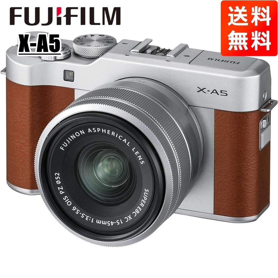 X-A5 15-45mm レンズキット ブラウン ミラーレス一眼 カメラ 中古