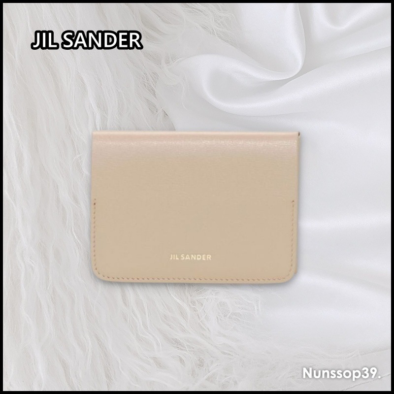 JIL SANDER ロゴフォールドカードウォレット