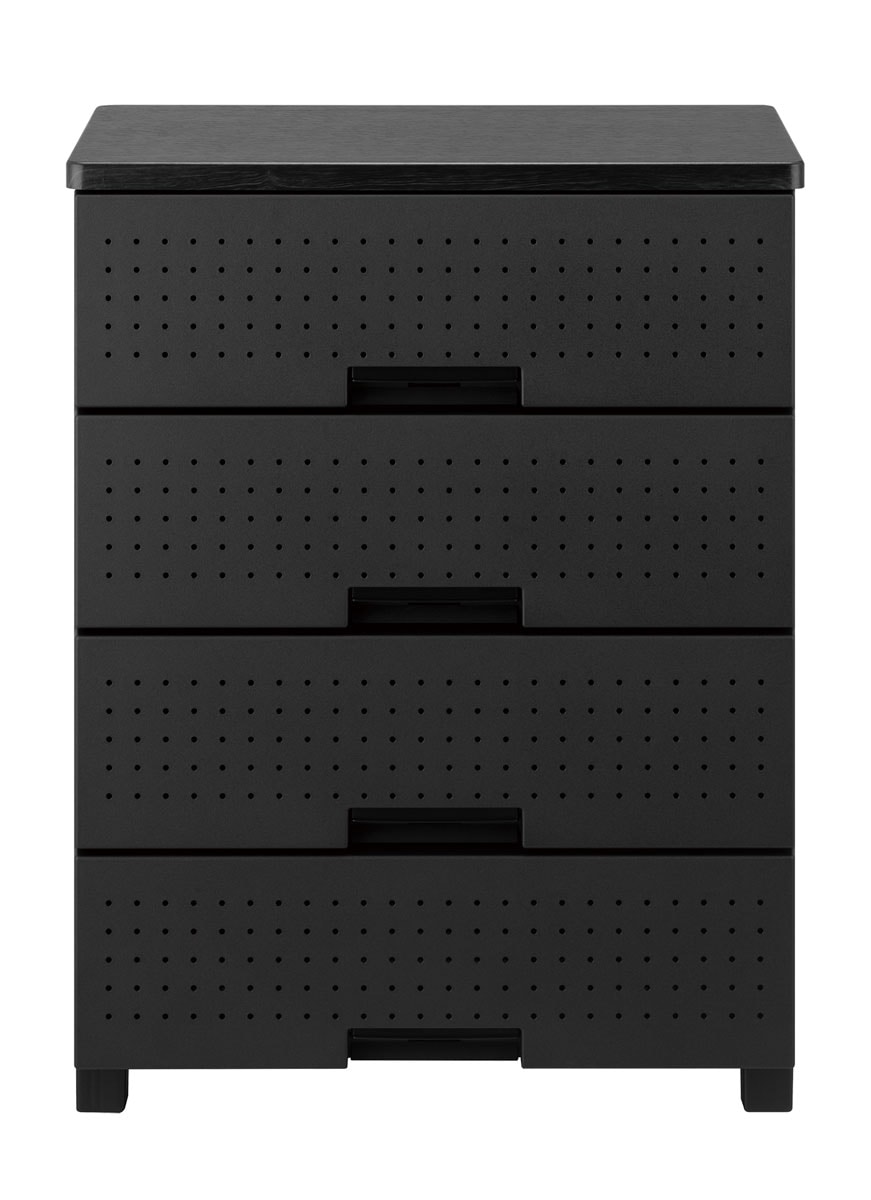 天馬 FD6504BK フィッツプラス　デコ　幅65cm　4段（ブラック） FD6504BK 10,424円