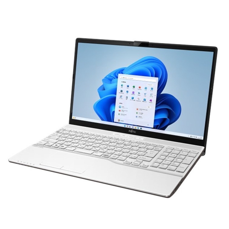 15.6型ワイド ノートパソコン FMV LIFEBOOK FMVA480HW プレミアムホワイト