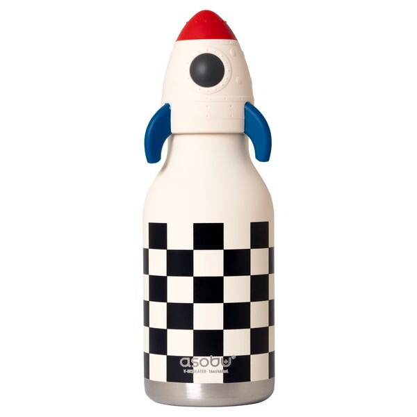 SBV44RK ホワイト×ブラック ロケット BESTIE(べスティ) キャラクター ボトル (460ml) 5,356円