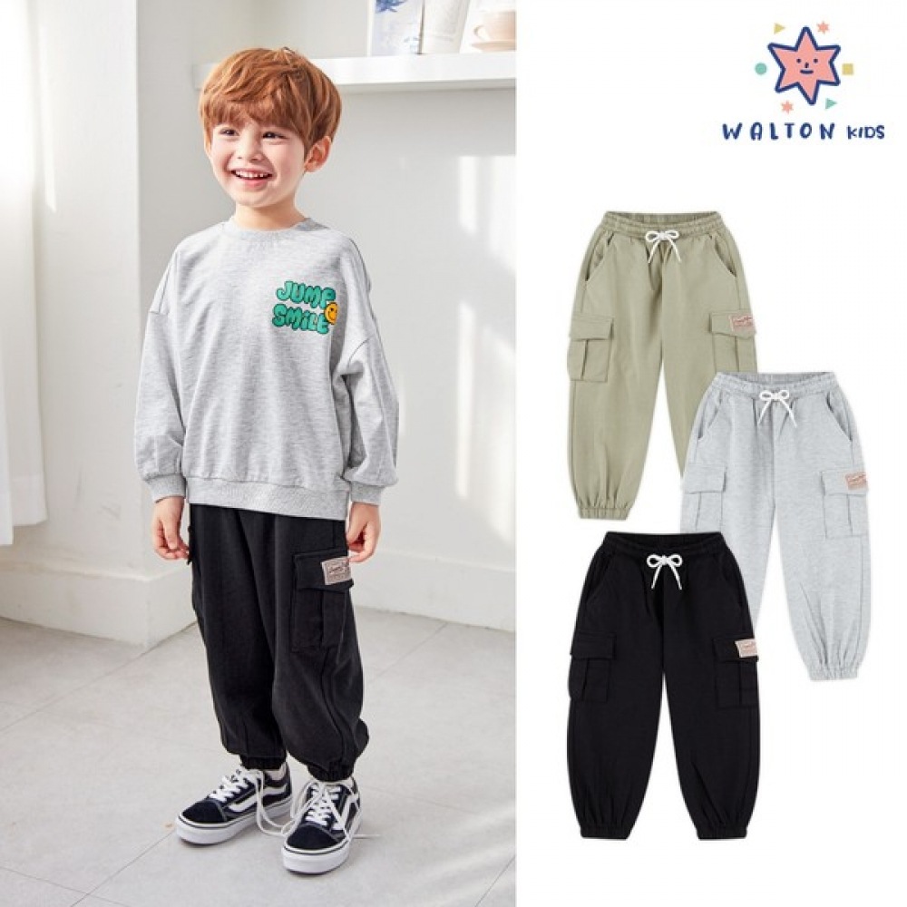 [ウォルトンキッズ] ボイカゴジョガーパンツ