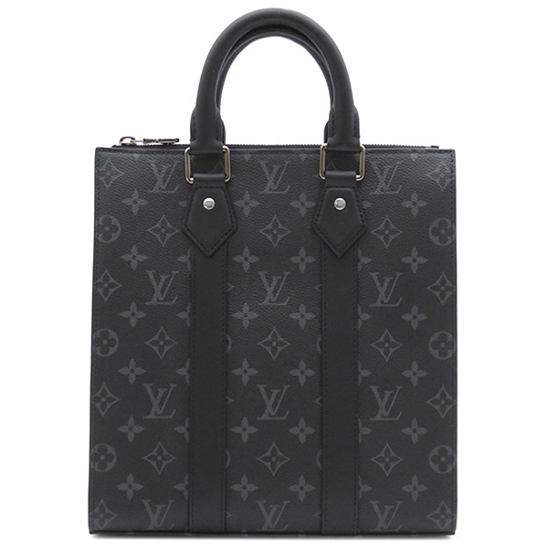 ルイヴィトン LOUIS VUITTON 2WAYバッグ サックプラ クロス モノグラムエクリプスキャンバス モノグラムエクリプス シルバー金具 黒 ショルダー 縦型 斜め掛け 肩掛け M46456