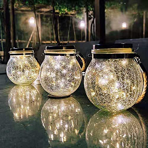 [高品質]ソーラーライト 屋外 防水 ソーラーつりとう LED ガーデンソーラーライト メイソンジャーライト インテリアライト 電気代不要 省エネ 夜間自動型 1個)