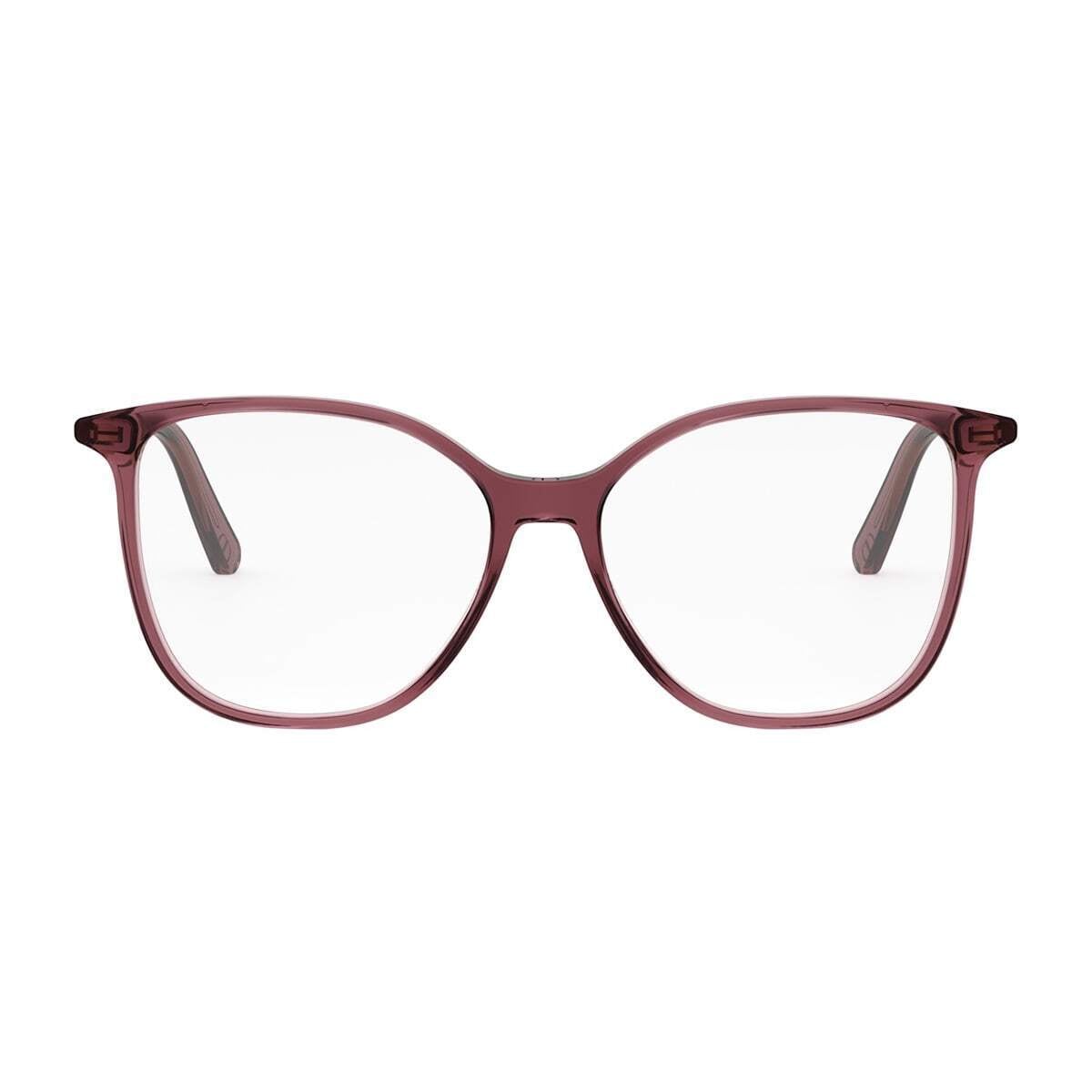 MINI CD O B6I 3500 Transparent Bordeaux レッド 秋冬2024 サングラス・メガネ レディース ia