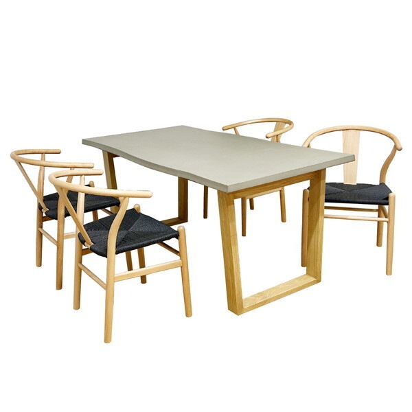 後藤家具物産 VT-01-CN-160-5-NABK ダイニングテーブル 5点セット メーカー直送