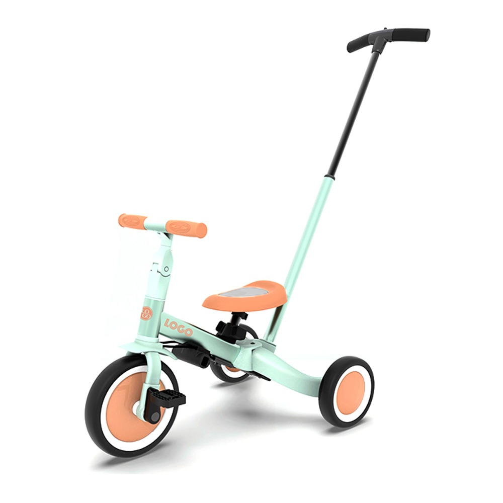 保存版 子供用三輪車 おもちゃ 2歳 自転車 1歳 バランスバイク 4in1 2way 押し棒付き 三輪車 Color White Www Pulse Orange Cm