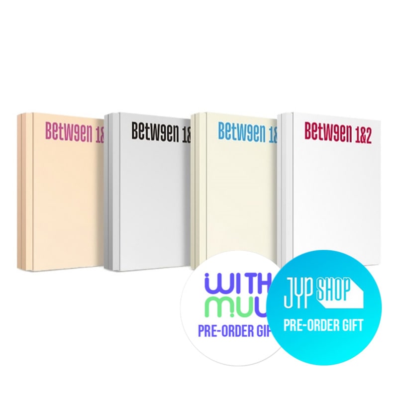 【WITHMUU/JYPSHOP特典選択】 TWICE - BETWEEN 1&2 / アルバム4種セット