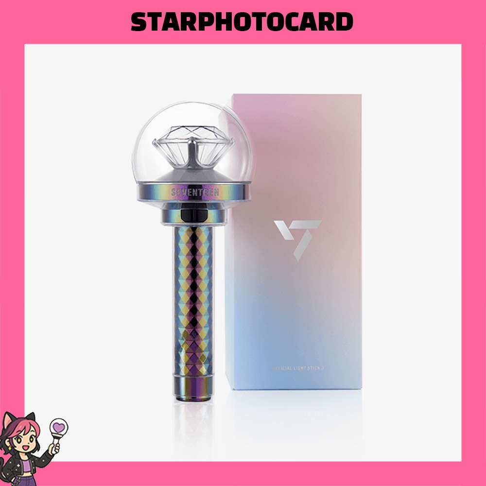 公式 SEVENTEEN OFFICIAL LIGHT STICK FAN LIGHT VER 3.0 ペンライト