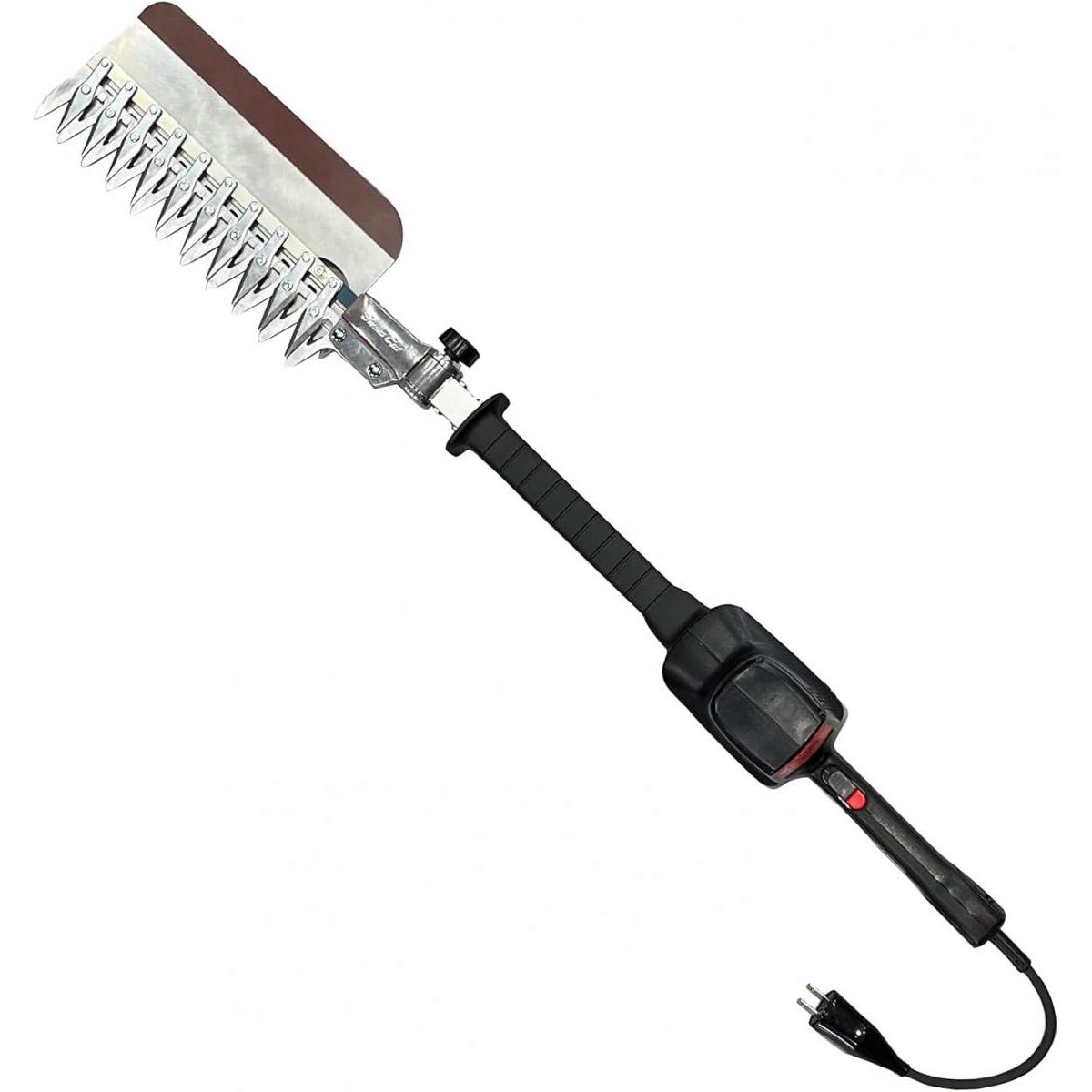 アルス 高枝電動バリカンDKR ショートチルト・チップレシーバー付き DKR-0330TC-BK 生垣 庭木