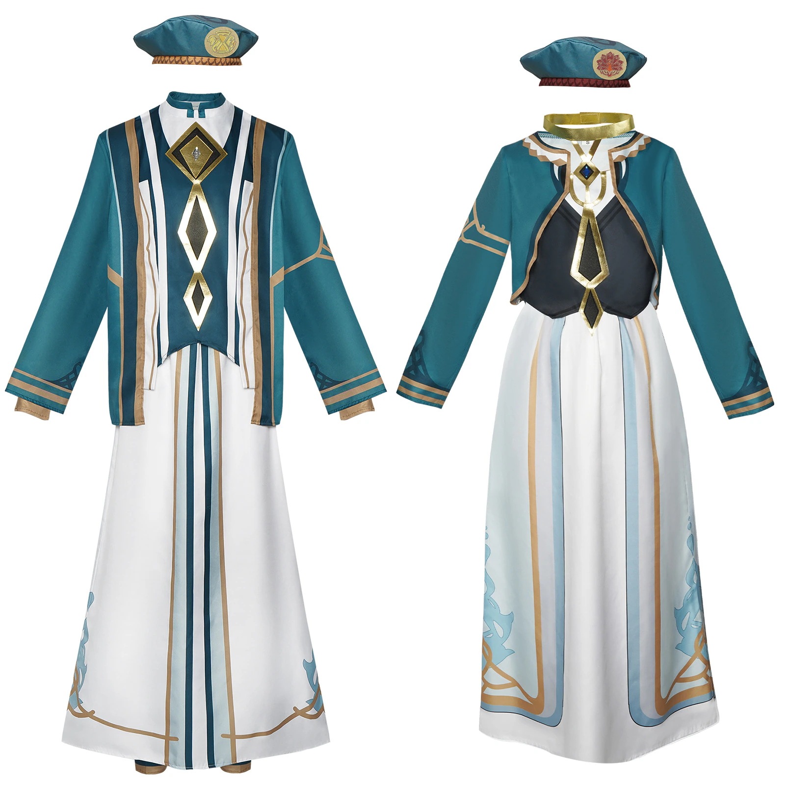 元神cos服ハロウィン元神须弥教令院男女制服コスプレアニメコスプレ衣装