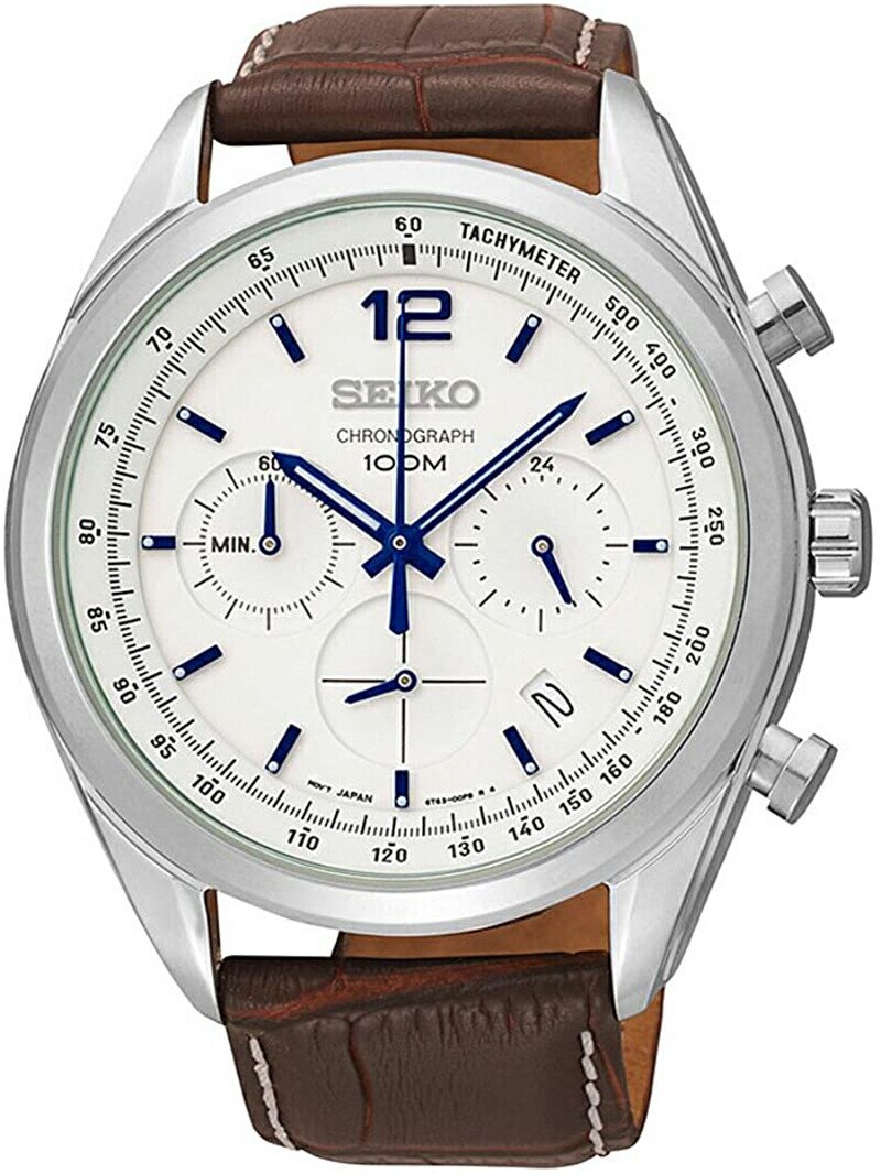 [10年保証] [製造終了 希少海外モデル] SEIKO SSB095P1 　セイコー クロノグラフ クォーツ 　逆輸入モデル