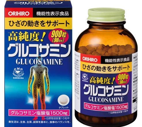 【セット品】高純度 グルコサミン・コンドロイチン粒徳用 900粒(90日分)×8個 16,361円