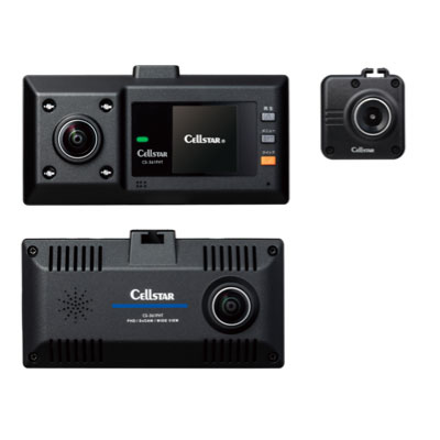 セルスター 360+リアカメラ　3カメラ 録画 ディスプレイ搭載ドライブレコーダー CS361FHT