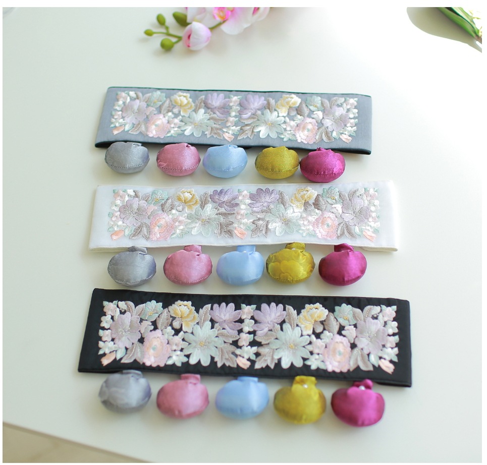 【子供用の腰巻】 韓国伝統のチョゴリ用腰巻（全3色）