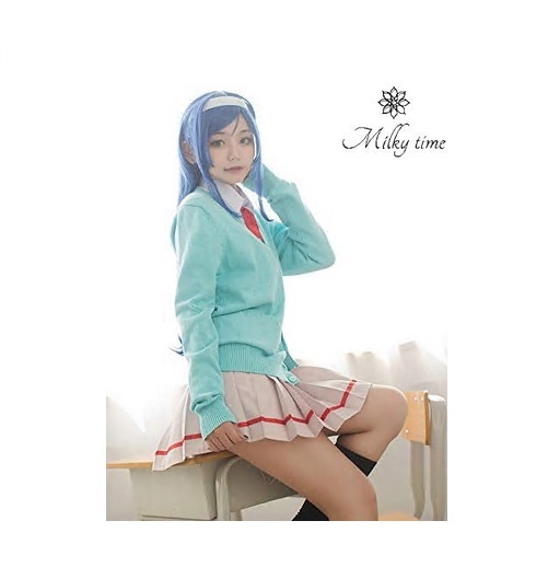 ぼくたちは勉強ができない 古橋文乃 コスプレ 衣装 セット 制服 ブレザー カーディガン ふるはし