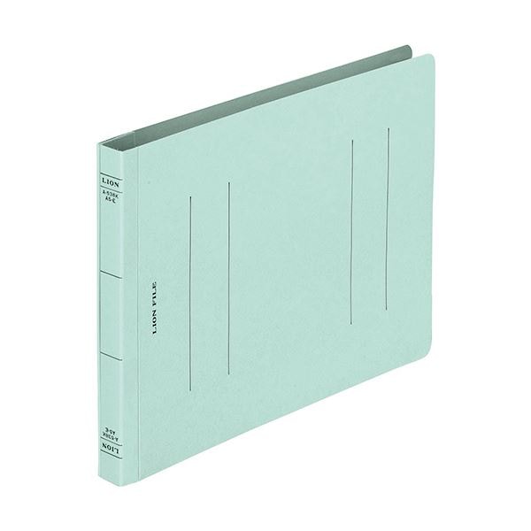(まとめ) ライオン事務器 フラットファイルA5ヨコ 150枚収容 背幅18mm ブルー CS-A538E-3P 1パック(3冊) (×50セット)