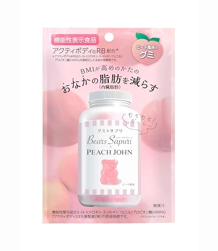 エムズインク ベアーズサプリ ＰＪピーチ風味 60g ×12袋